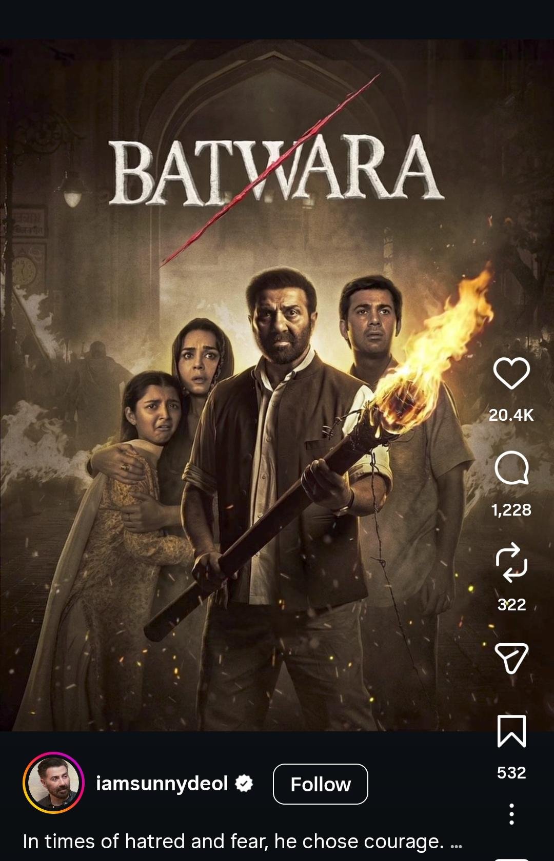 film Batwara 1947 release date: सनी देओल-आमिर खान की फिल्म का बदला नाम, 14 अगस्त 2026 को होगी रिलीज