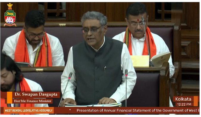 West Bengal Budget 2026:  पश्चिम बंगाल विधानसभा में वित्त वर्ष 2026 का बजट पेश, बंगाल सरकार ने किए कई बड़े ऐलान 