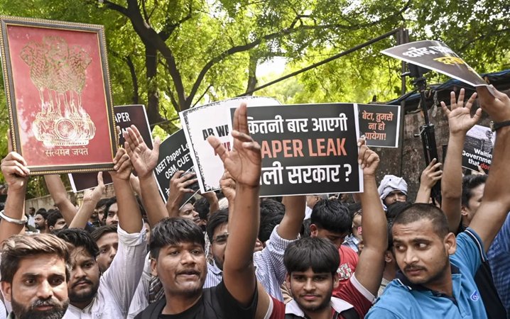 Delhi News: जंतर-मंतर पर CJP का प्रदर्शन, पुलिस बल तैनात