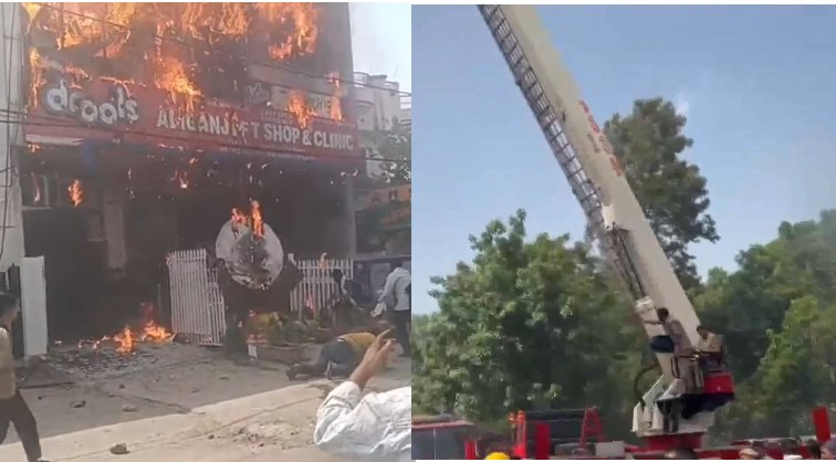 Lucknow coaching center fire: लखनऊ के अलीगंज में एक कोचिंग सेंटर में लगी भीषण आग, 14 लोगों की मौत, मुख्यमंत्री योगी ने लिया घटना का संज्ञान 