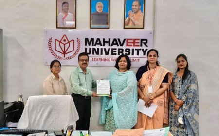 महावीर विश्वविद्यालय एवं मेंटल हेल्थ मिशन इंडिया के मध्य एमओयू संपन्न
