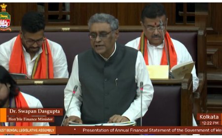 West Bengal Budget 2026:  पश्चिम बंगाल विधानसभा में वित्त वर्ष 2026 का बजट पेश, बंगाल सरकार ने किए कई बड़े ऐलान 