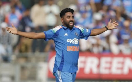 Sports News: इंग्लैंड और आयरलैंड के T20 दौरे के लिए सिराज की जगह प्रसिद्ध भारतीय दल में शामिल