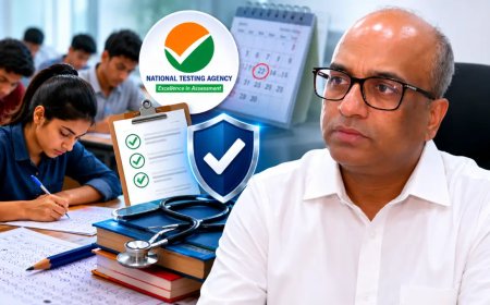 नीट री-एग्जाम में धोखाधड़ी पर एनटीए का शिकंजा, NTA DG अभिषेक सिंह बोले- कोई नहीं बचेगा