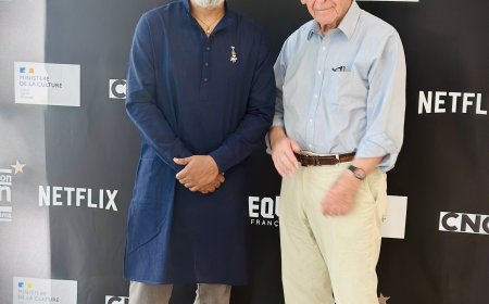 SS राजामौली ने पेरिस में Costa-Gavras से की मुलाकात, ऑस्कर विजेता निर्देशक ने 8 घंटे तक देखीं उनकी फिल्में