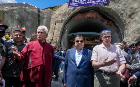 जोजिला सुरंग से लद्दाख और जम्मू-कश्मीर के बीच कनेक्टिविटी बेहतर होगी