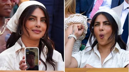 Priyanka Chopra at Wimbledon: विंबलडन के 'रॉयल बॉक्स' से प्रियंका चोपड़ा ने शेयर किया अपना एक्साइटमेंट, पति निक जोनास को वर्चुअली कराया मैच में शामिल