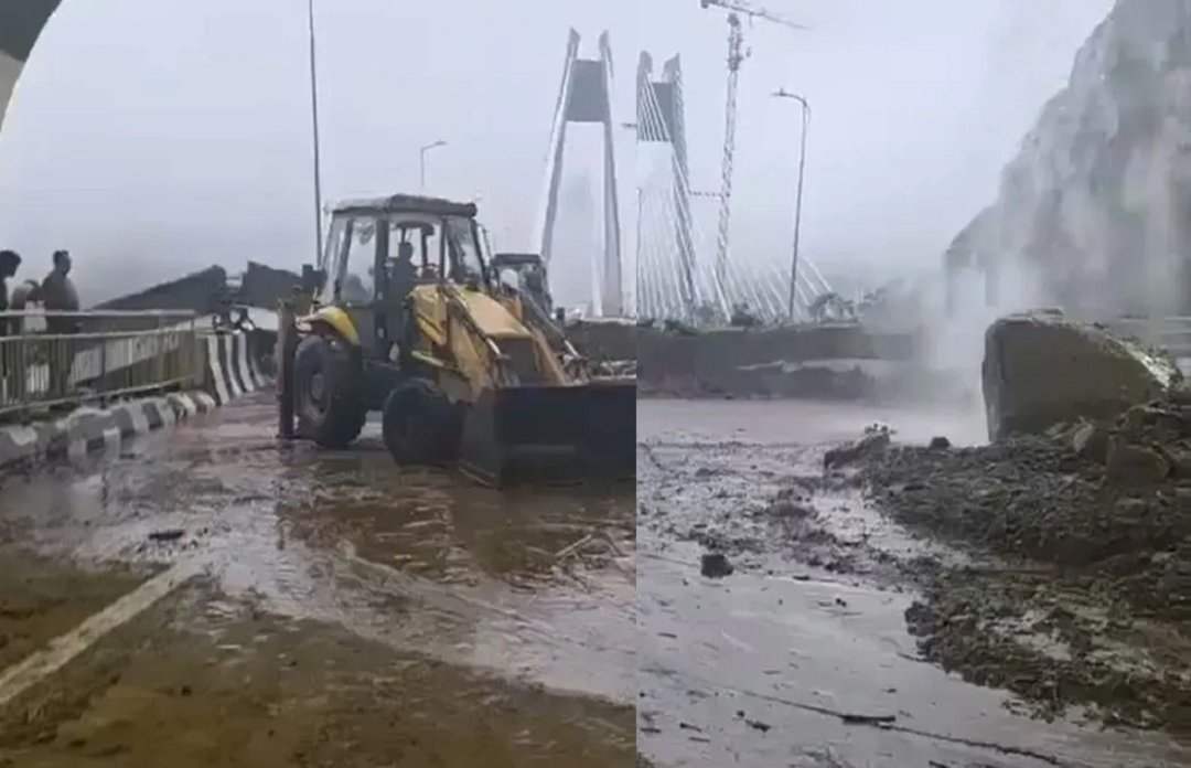 Mumbai Landslide News: मुंबई के मिसिंग लिंक के पास  लैंडस्लाइड, पुणे जाने वाला रोड पूरी तरह से बंद, एडवाइजरी जारी 