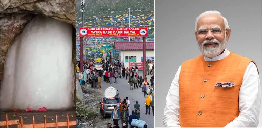 प्रधानमंत्री मोदी ने अमरनाथ जाने वाले श्रद्धालुओं को लिखा पत्र, ये अहम संकल्प लेने की अपील...