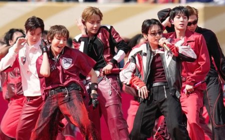 BTS World Cup Performance : फीफा वर्ल्ड कप के फाइनल में बीटीएस का तहलका, हाफटाइम शो में 'Dynamite' पर धमाकेदार परफॉर्मेंस से बांधा समां
