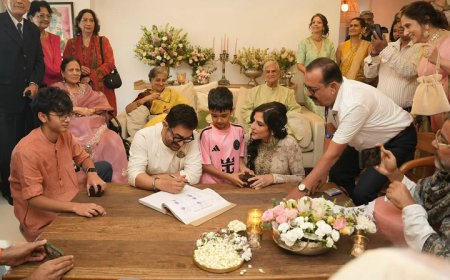 आमिर खान ने की गौरी स्प्रैट से तीसरी शादी