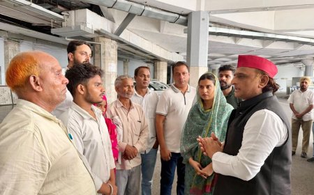 मेरठ ललिता गौतम हत्याकांड: सपा चीफ अखिलेश यादव ने पीड़ित परिजनों से की मुलाकात, कहा- पीडीए अब सहेगा नहीं
