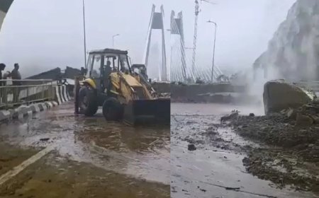Mumbai Landslide News: मुंबई के मिसिंग लिंक के पास  लैंडस्लाइड, पुणे जाने वाला रोड पूरी तरह से बंद, एडवाइजरी जारी 