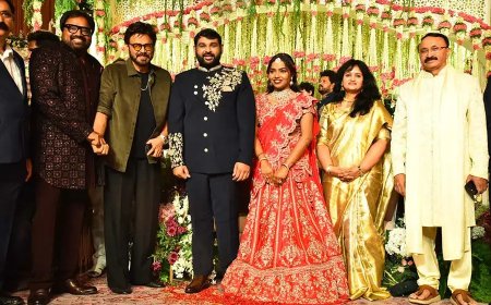 Meher Ramesh की बेटी की शादी में पहुंचे Pawan Kalyan, Chiranjeevi And Venkatesh, तस्वीरें हुईं वायरल