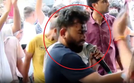 कॉकरोच जनता पार्टी के संस्थापक अभिजीत दीपके पर फेंकी गई स्याही, हिरासत में आरोपी महिला