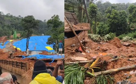 Kerala Landslide: वायनाड में मीनाक्षी पुल के पास भूस्खलन, 3 लोगों की मौत, रेस्क्यू ऑपरेशन जारी