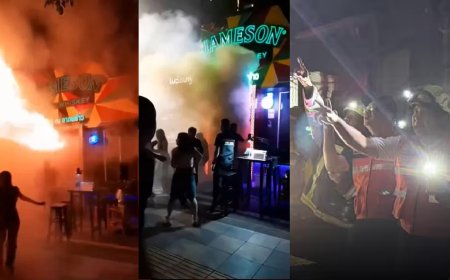 Bangkok pub fire: थाइलैंड की राजधानी बैंकॉक के पब में लगी भीषण आग, अब तक 27 लोगों की मौत, 63 घायल; घटना का वीडियो आया सामने... 